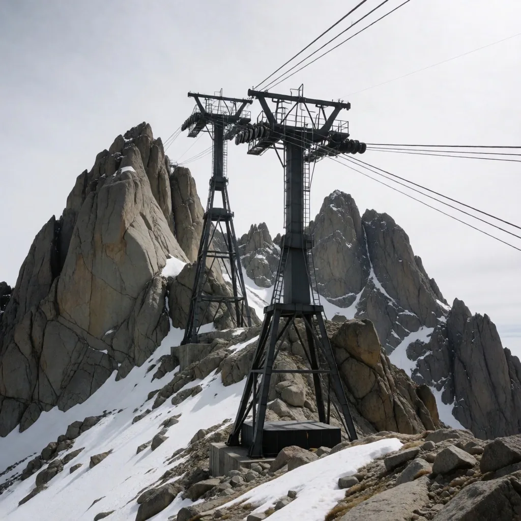 Infraestructura de remontes en Cerro Catedral